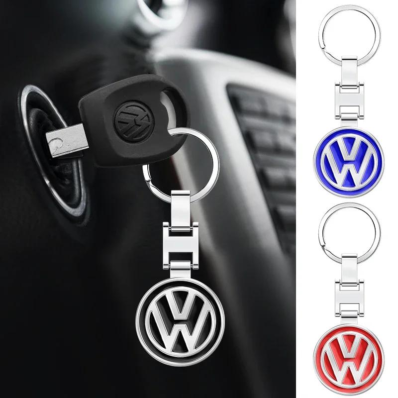 Car Styling Steel Keychain Key Ring For Volkswagen VW GOLF 4 5 6 Polo Passat B5 B7 Touareg Beetle Jetta B5 B6 B7 MK5 MK6 MK7 CC Sx5