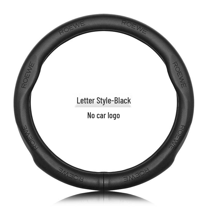 Genuine Leather Steering Wheel Cover for Roewe RX5, RX3, RX8, I5, I6, 350, 550, 360, E5, E6 - Sport Edition