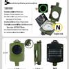 Time Fox Outdoor Luminous Compass