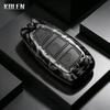 ABS Carbonfaser-Stil Auto Schlüsselhülle Abdeckung für Ford Focus 3 4 St Mondeo Mk3 Mk4 Fiesta Fusion Kuga Geschützte Schale Zubehör