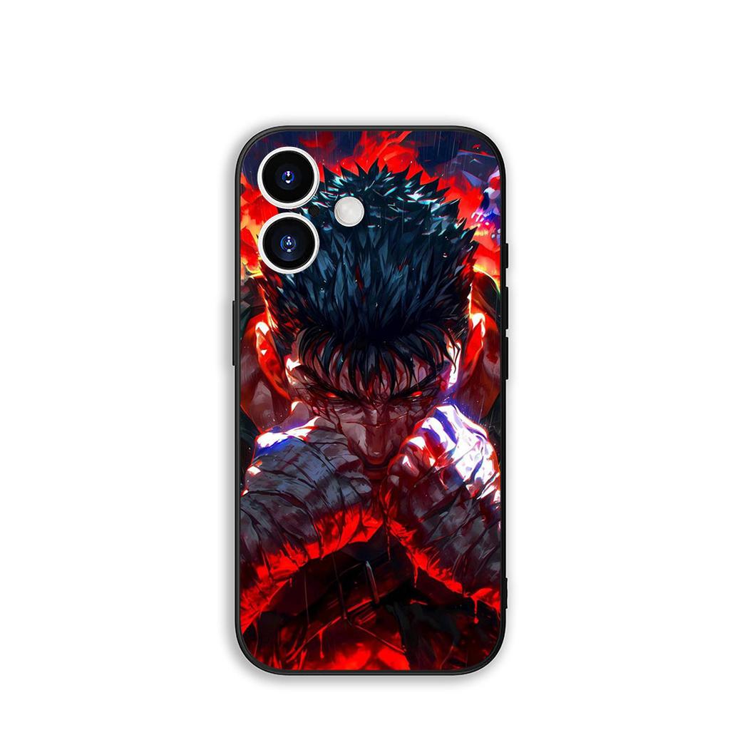 Für Samsung Galaxy A25 A37 A57 A12 A14 A31 A41 A50 A51 A70 A71 A72 A21S A04 M15 Note 20 9 8 10 Hülle Case Berserk Comics Guts