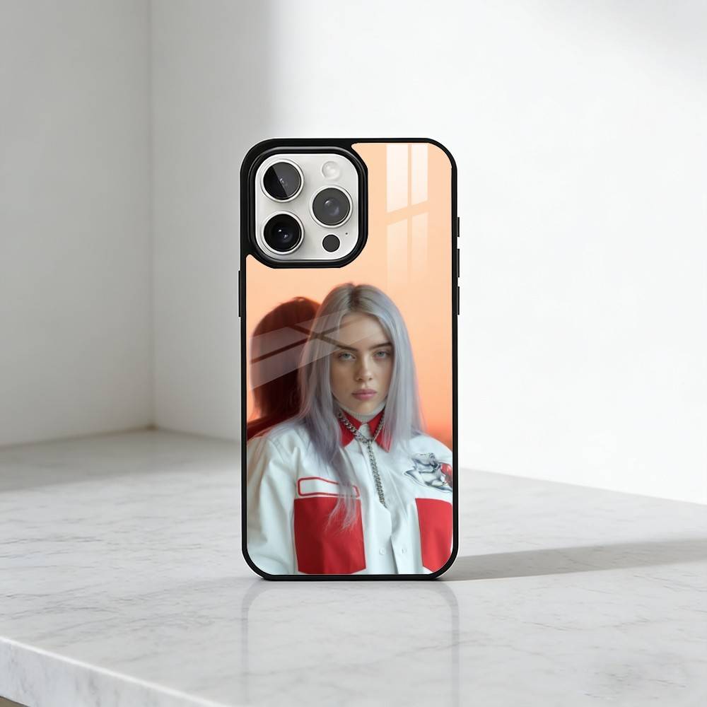 BE B-Billie Bad Guy Printing Phone Case For iPhone17,16,15,14,13 Plus,Pro Max Magnetic For Magsafe Wireless Charging