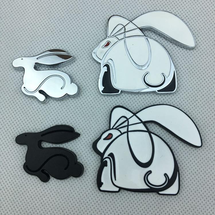 3D Rabbit Metal Car Emblem for Volkswagen VW GTI Golf Mk6 & Mk7