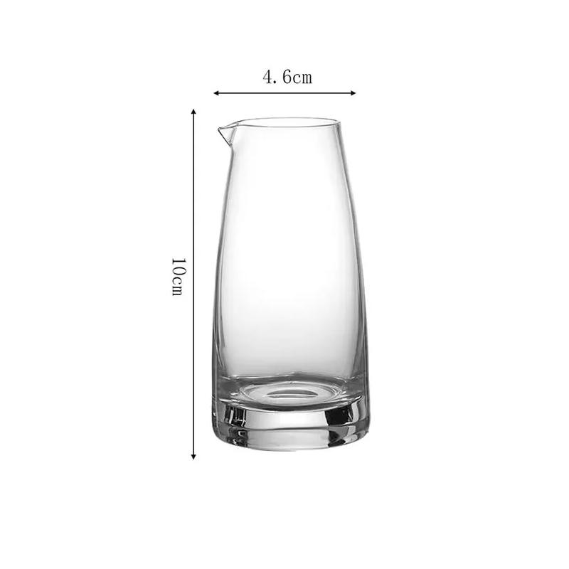 Light Luxury Decanter Wine Dispenser Transparent Whisky Decanter Creative Wine Dispenser Household Wine Measuring Cup Baijiu Pot