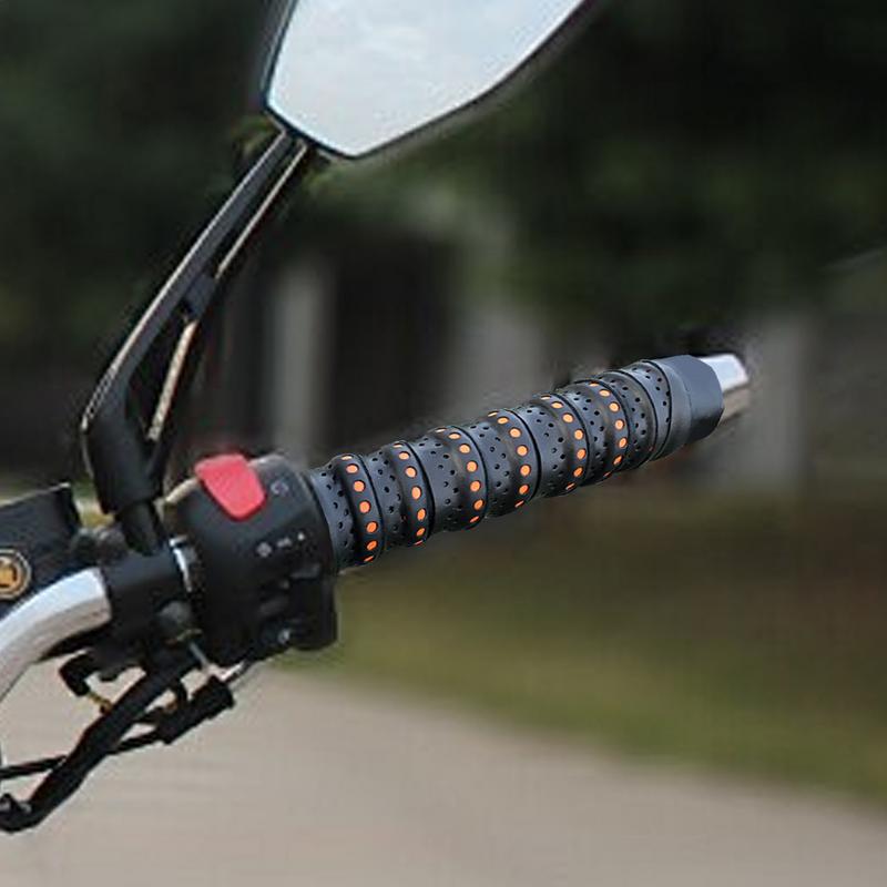 Motorrad Universeller Lenkergriff PU Lenkerband Für Rennrad Atmungsaktiv Schweißfest Lenkerabdeckung Verschleißfest