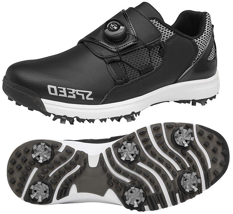 

Spring and summer new men s outdoor casual shoes platform golf shoes low-top sports shoes grass shoes 47