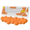 Keyboard Wrist Arm Palm Computer Hand Rest Wrist Stress with Massage Wrist Reduces Soft No Irritation To the Ergonomic Grey Keyboard Wrist Memory