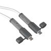 Miękki Silikonowy Organizer do Kabla Ładowarki Ochrona USB Typu C Rękaw Ochronny Zapobiegający Złamaniu do Linii Danych Telefonu