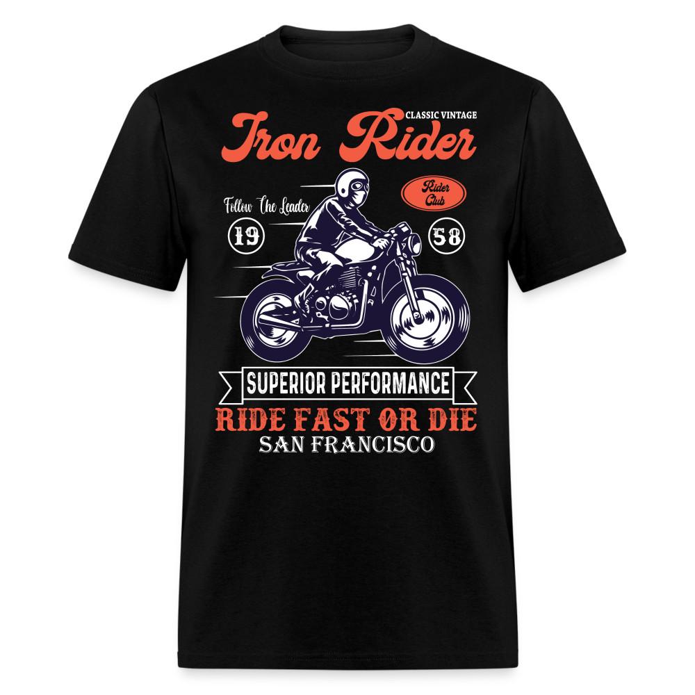 

Ride Fast or Die shirt Motorcycle San Francisco Motor Bikers T-Shirt size S-6XL 2XL