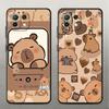 Süße Capybara Funda Handyhülle für Xiaomi Mi 11T 12 13 Lite 11 10T 12X 15 Pro 12T Pro 14
