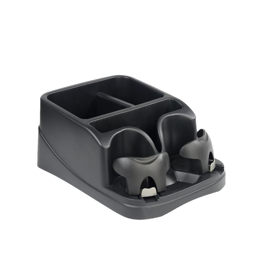 

with 2 Cup Holders Car Seat Organizer Car Rear Seat Storage Box for Cars, Trucks, Minivans чорний