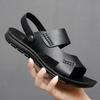 Men's Beach Shoes 2025 Summer New Large Size Casual Sandals Slippers Two Wear Soft Sole Comfortable Wear Sandals Men