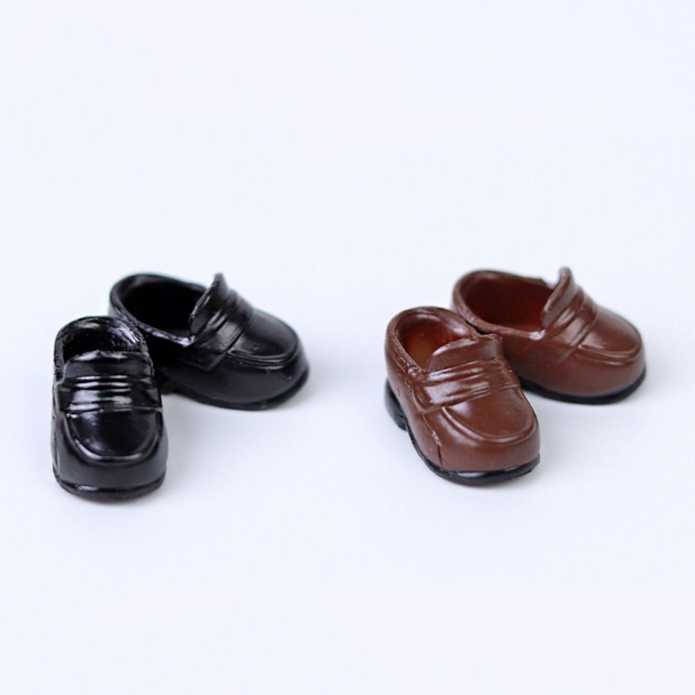 1 Pair Japanese Style 1/12 Bjd Leather Doll Shoes JK 1/12 Bjd Casual Shoes Holala