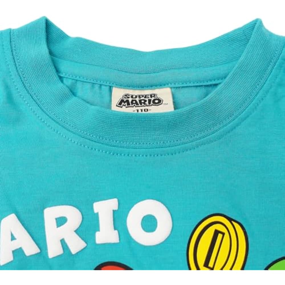 [Fine Plus] T-shirt Super Mario Patch Toy Short Sleeve Mario Luigi Yoshi Character Toy
