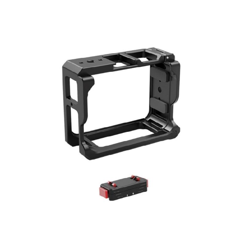 Multiple Angle Aluminum Alloy Camera Cage For Pro2 Action Cameras Featuring Quick Magnetic Attachment System