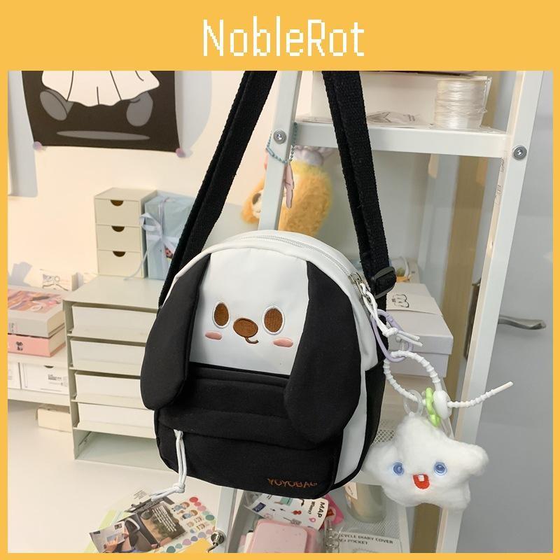 Dog Pattern Animal Phone Single Shoulder Crossbody Bag With Pendant Unisex Gift