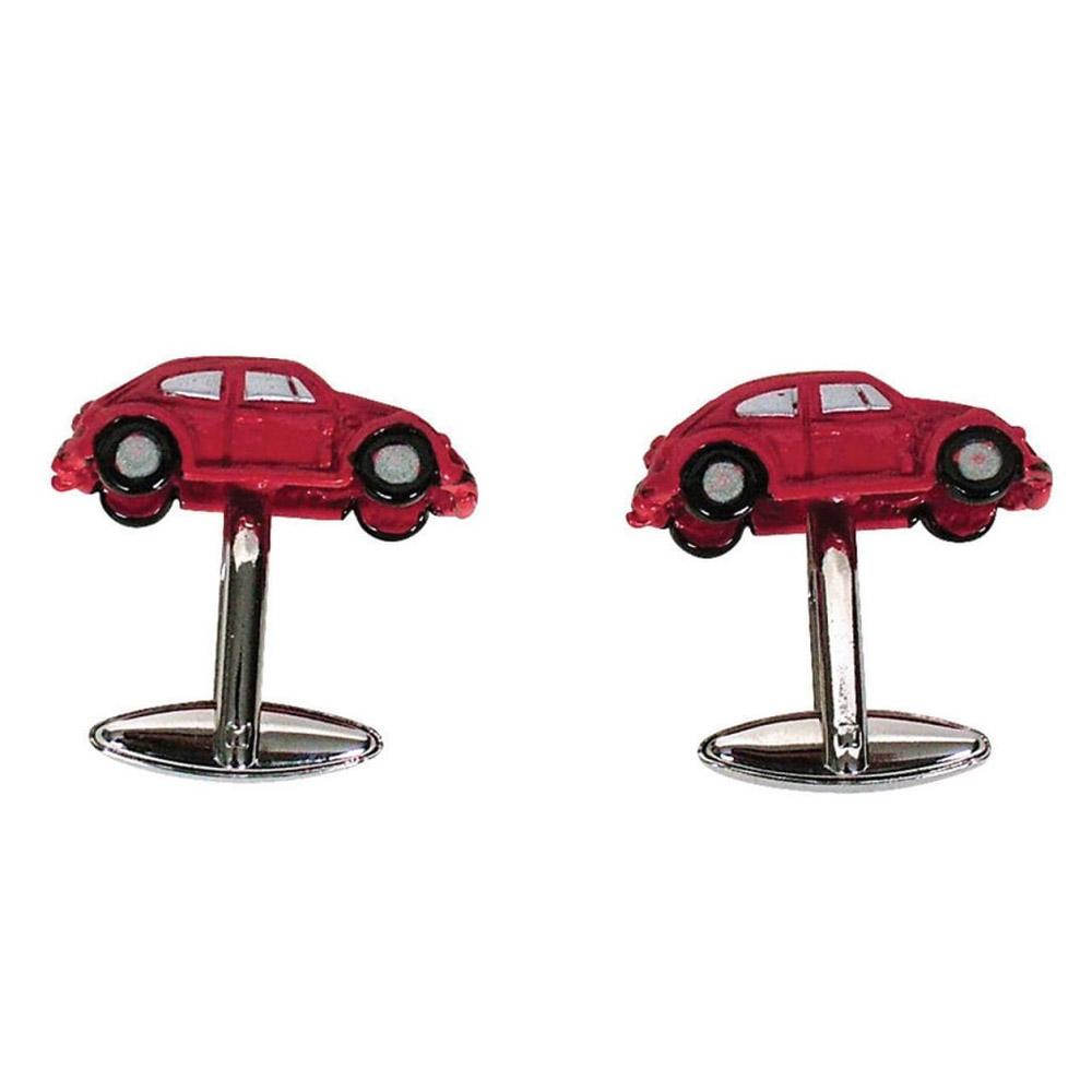 Gdesign Friedensauto Knopf Manschettenknöpfe (rot)