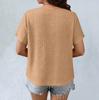 Women's Fashionable Casual Elegant Short-Sleeve T-Shirt Top