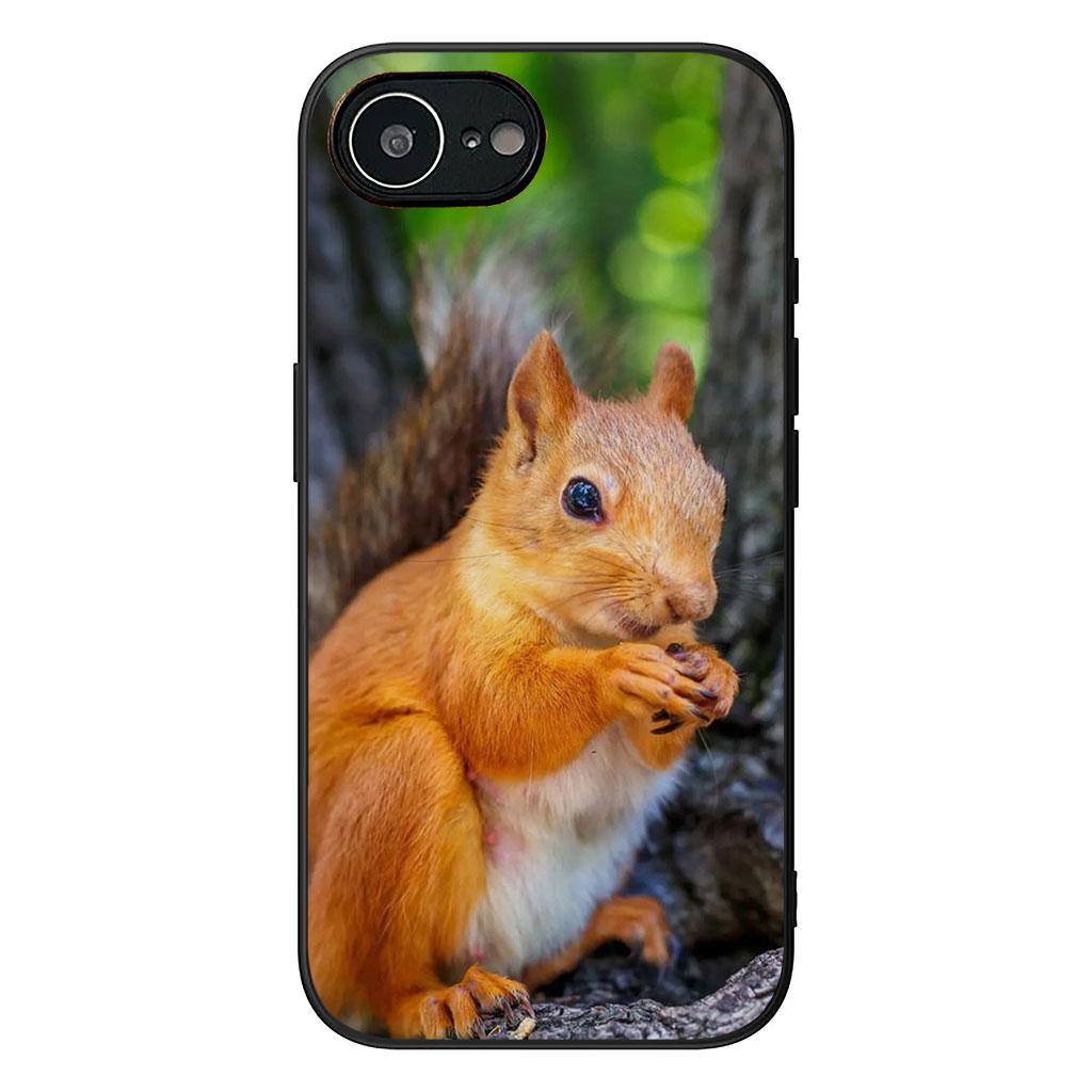 Cover for Apple iPhone 16 15 14 Plus 13 12 Mini 17 Pro Max + ProMax 16E Air Phone Case Sika Deer Squirrel