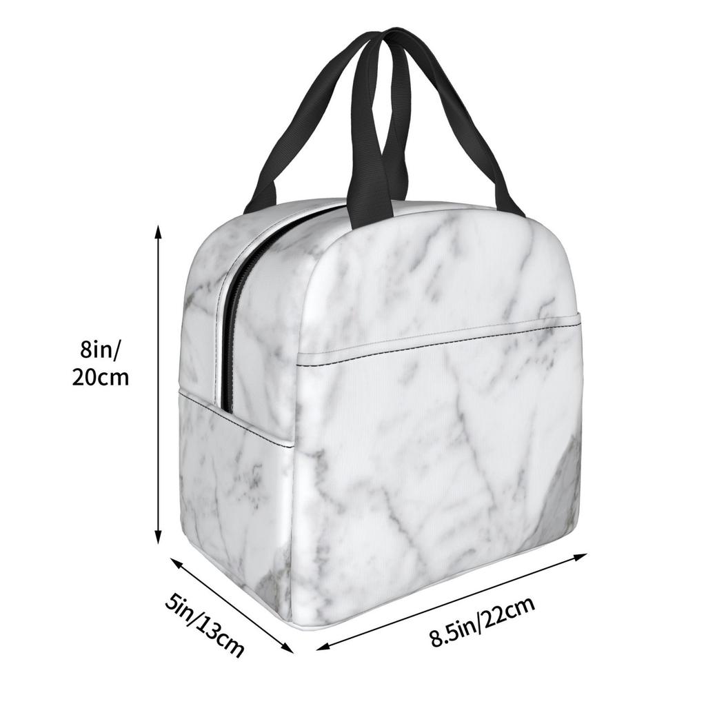 Pierogi Squad Polish Food Funny Print Lunch Tote Bag Insulated Leakproof Lunch Box Container with Front Pocket for Girls Boys