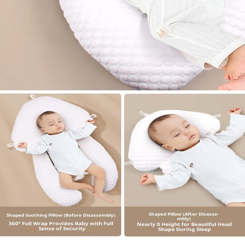 Baby Pillow Infant Memory Pillow Head Shaping Pillow For Baby Prevent Flat Head Ergonomic Pillow