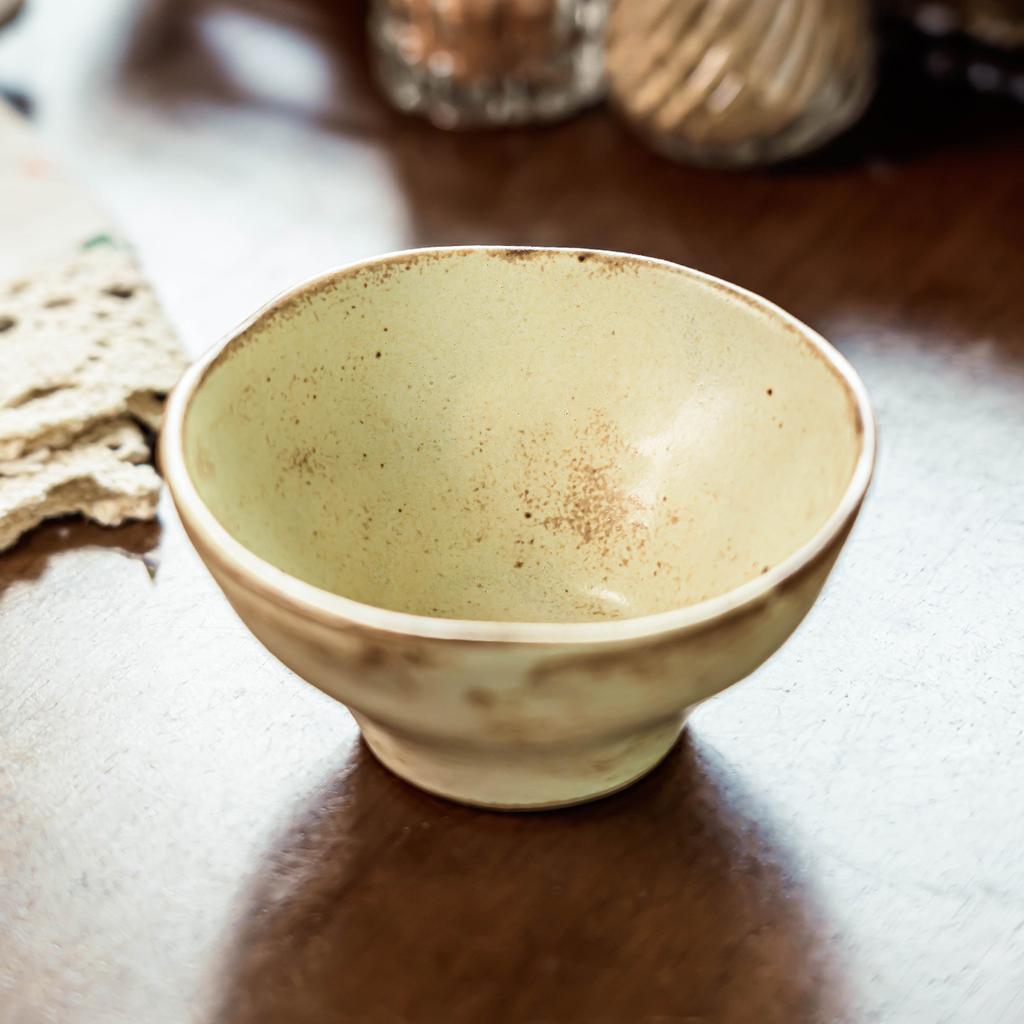 Geschmacksplatte Japanische Grobkeramik Platte Retro Stil Geschirr Keramik Dippschale Geschmacksplatte Haushalt Hohe Gemüseteller