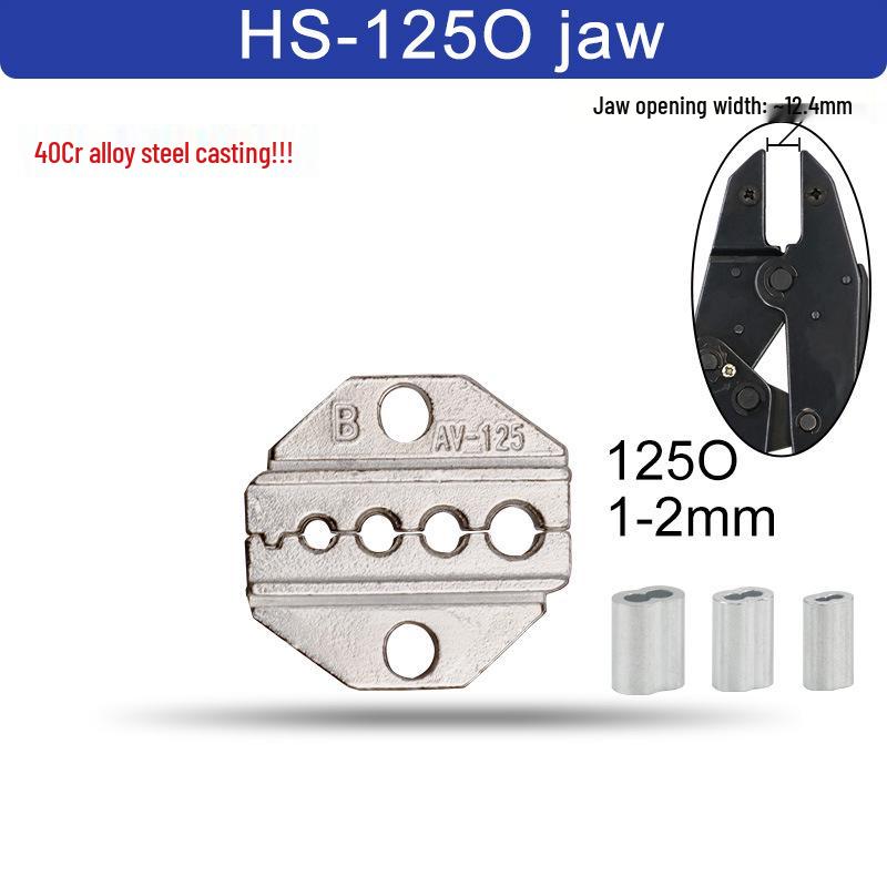 HS High-Precision Ratchet Crimping Pliers for Pin, Bare, and Pre-insulated Terminals