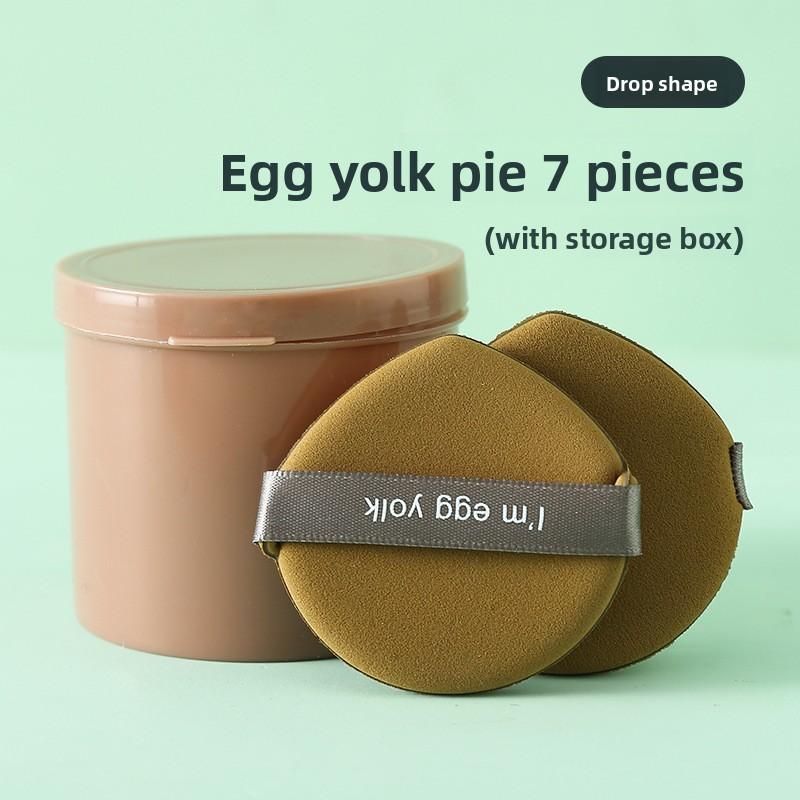 

Karsyngirl 7Pcs/Box Strawberry Cosmetic Puff Set Double Side Women Soft Makeup Sponge Beauty Make up Powder Tools