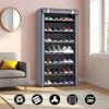 Portable Multi-layer Dustproof Shoe Cabinet for Dorms and Foyers Easy Assembly Storage Organizer for Rental Homes