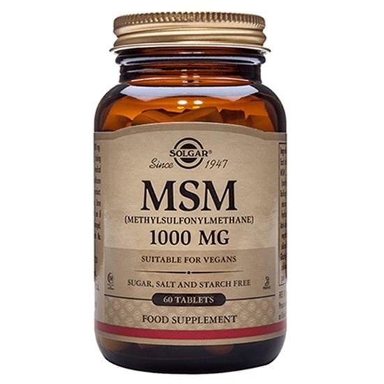 Solgar - MSM (Methylsulfonylmethane), 1,000 mg,