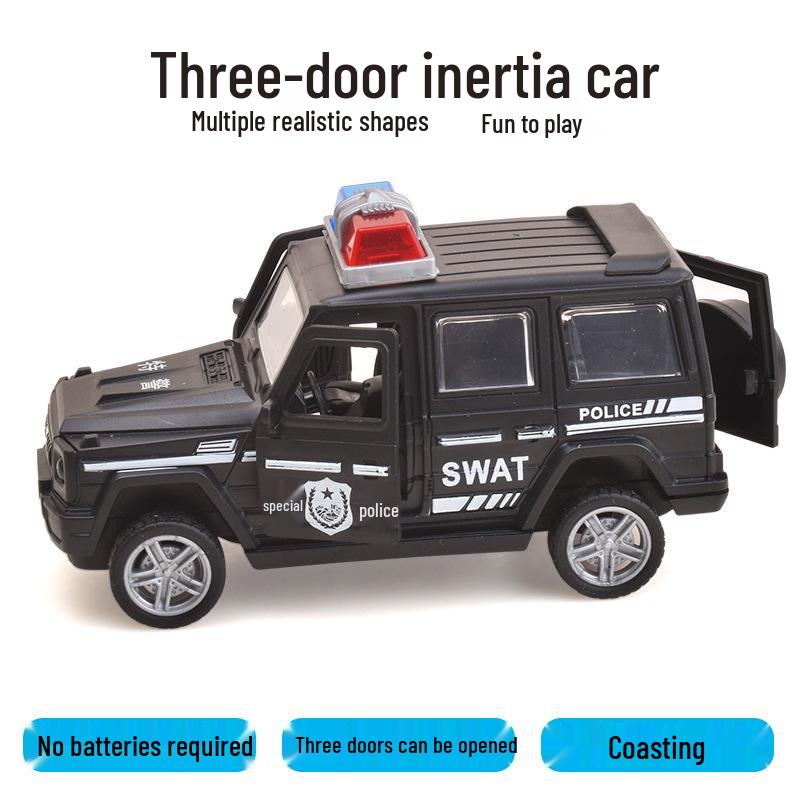 Children's Inertia-Powered Excavator Toy - Educational Pull-Back Car Gift
