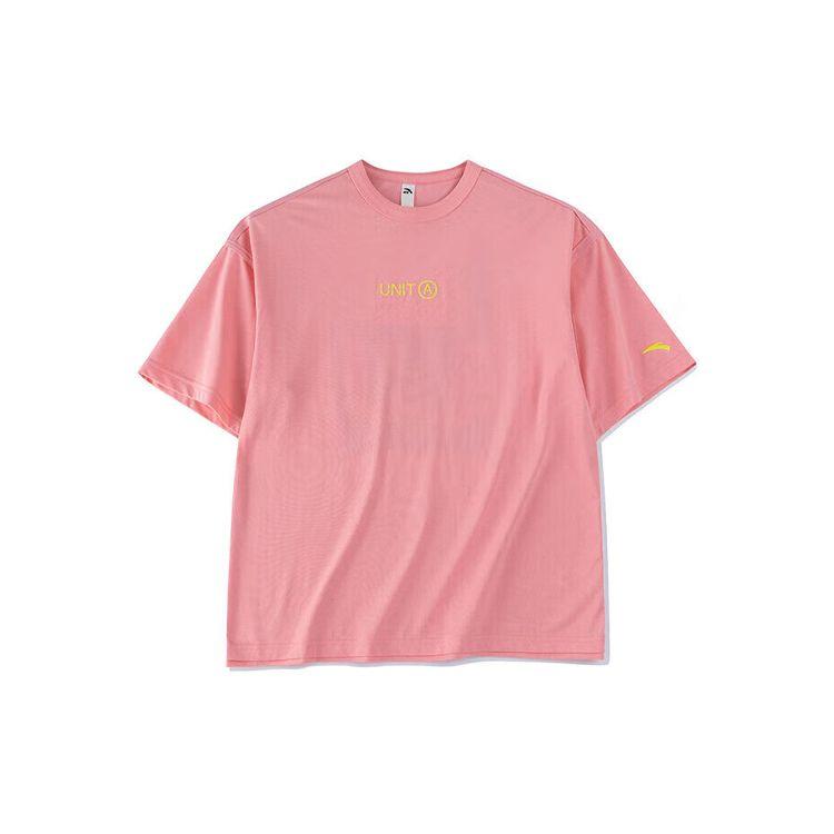 

Anta Женская футболка с коротким рукавом, пуловер свободного кроя с логотипом серии Lifestyle, цвет гранатово-розовый 162328145-3 XS