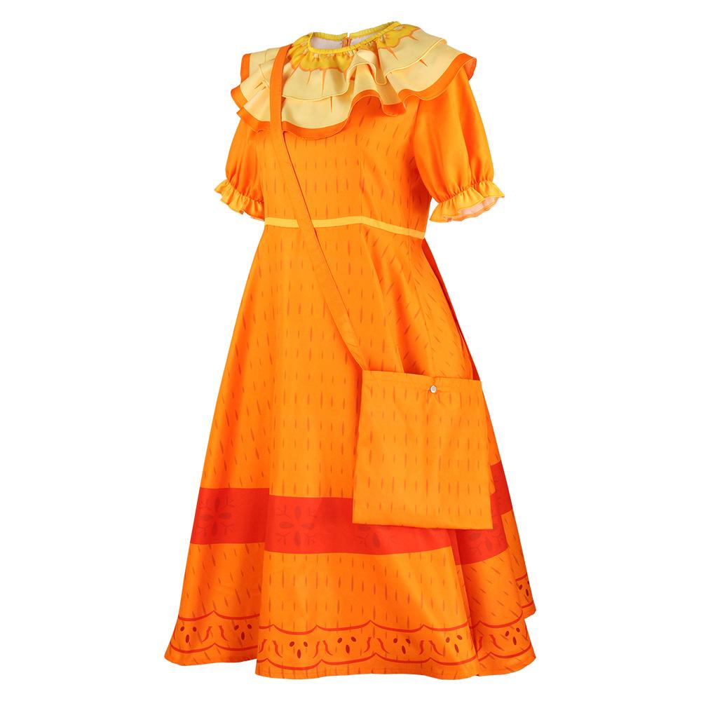 Magical House Full Princess Isabella Cosplay Costume Dress Children For