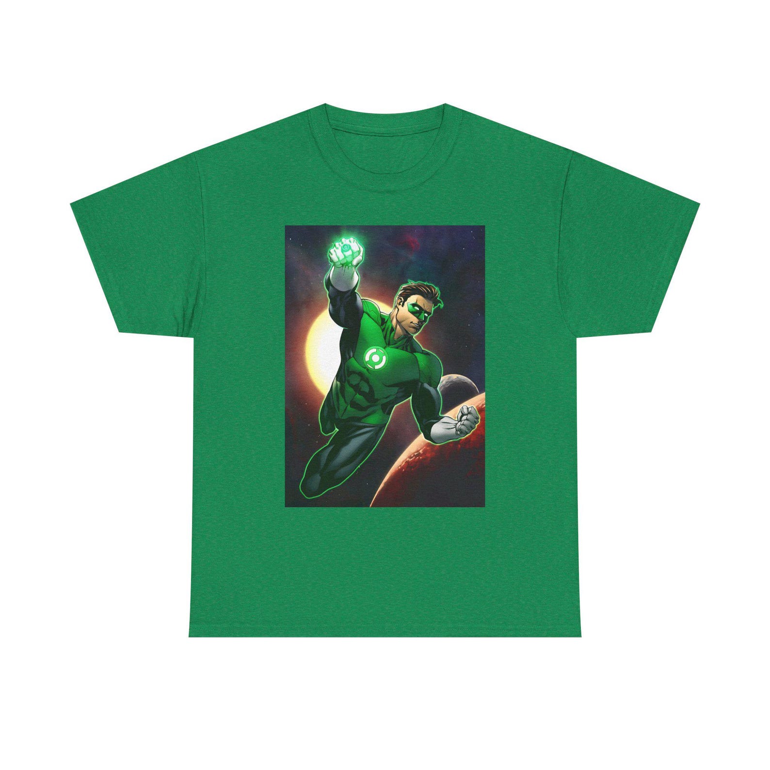 Green Lantern HJ Unisex Heavy Cotton Tee 2XL