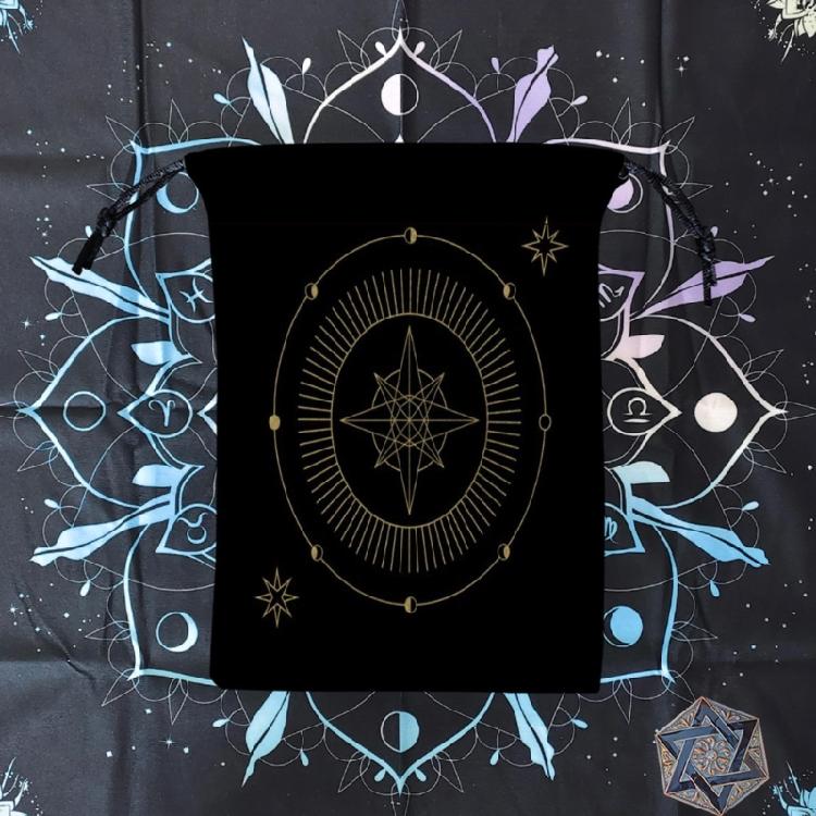 Divinations Tarots Bag Board Game Mini Jewelry Packagings Storage Pouch Gift Bag