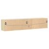 TV Wall Cabinet with LED Lighting Sonoma Oak Finish 180 X 31 X 38 Cm