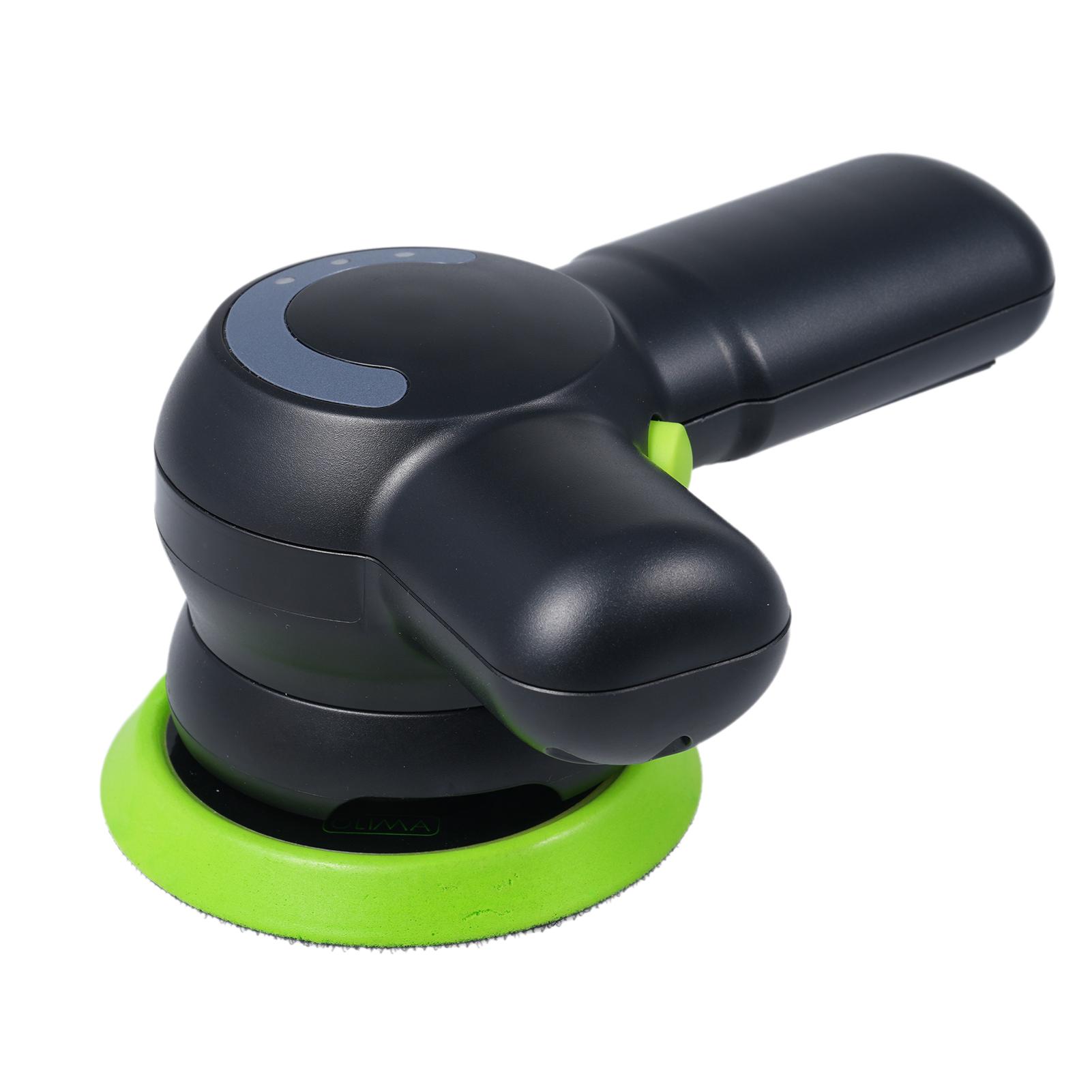 

Беспроводная полировальная машина для автомобиля 7,4 В Аккумуляторный автомобильный буфер с 3 скоростями 4-дюймовый портативный полировальный набор с 8 шт. чёрный