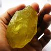 Natural Yellow Sapphire 222 Ct Huge Rough Earth Mined CERTIFIED Loose Gemstone AZ-143