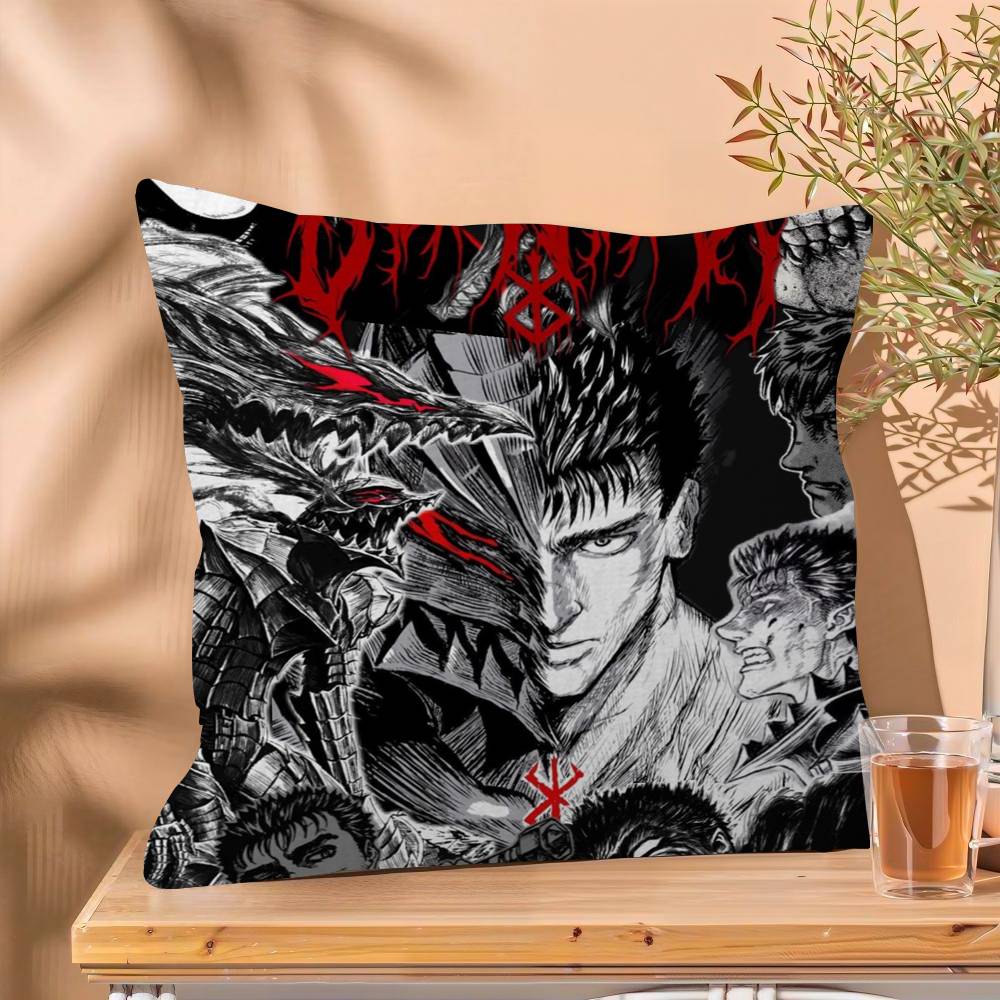 Berserk Japanese Anime pillow cover sofa cushion cover home room decoration children gift