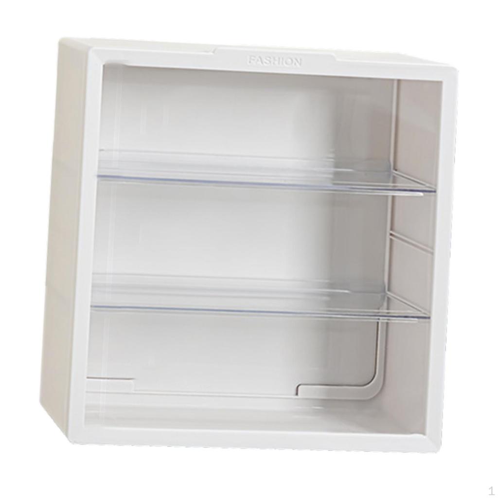 Action Figure Display Case Doll Storage Cabinet Dustproof Lightweight Model