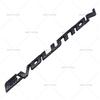 Applicable To Outlander Lancer Diamond Yishen Modified EVOLUTION Car Logo Rear Logo Body