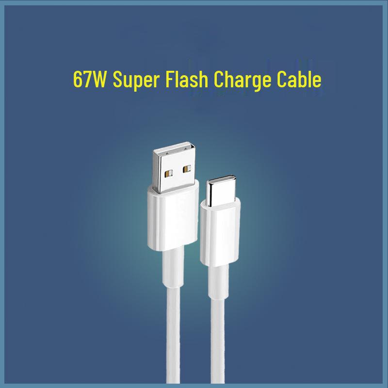 67W Charging Cable & Plug for OPPO Reno11, Reno9 Pro, A1 Pro, A2, K10