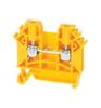 ZUG-2.5 Yellow Through Connector