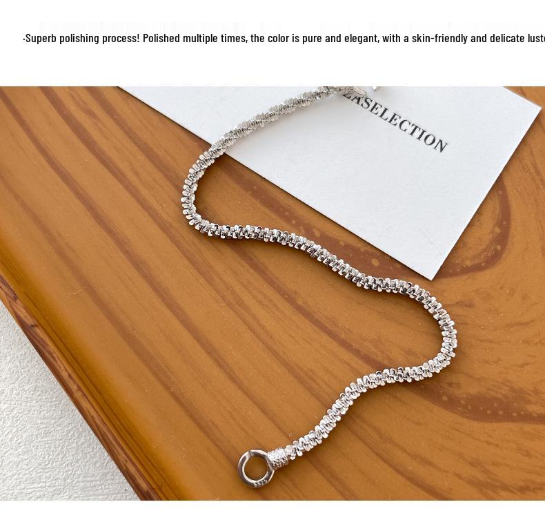 Banyan Tree S925 Silver Sparkling Luxury Women's Double Ring Bracelet 2024