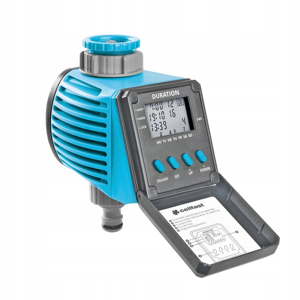Cellfast Cellpro Digital Irrigation Controller Gw3/4"-1"" Card
