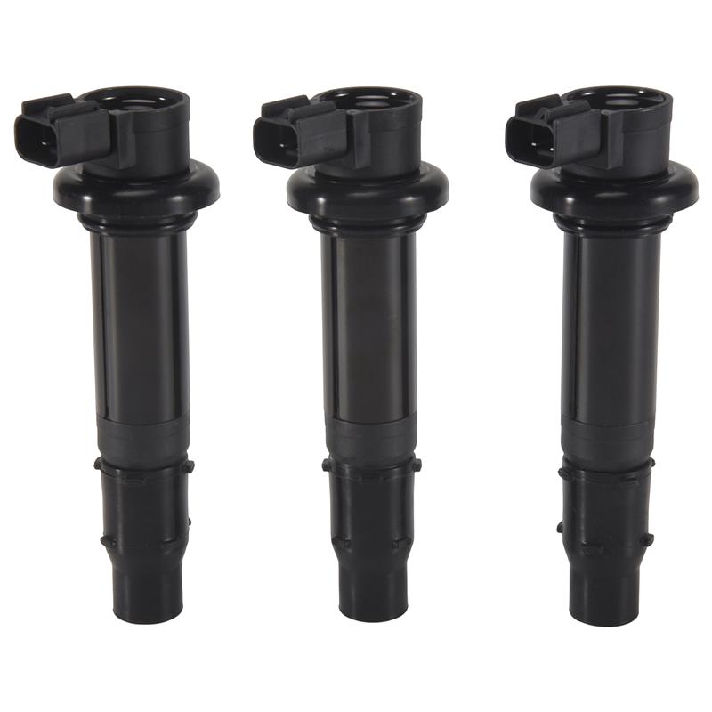 

3PCS Ignition Coil For YAMAHA MT09 XSR900 TRACER 900 60TH ANNIVERSARY FJ09 FZ09 2014-2020 1RC-82310-00-00 F6T574 чорний