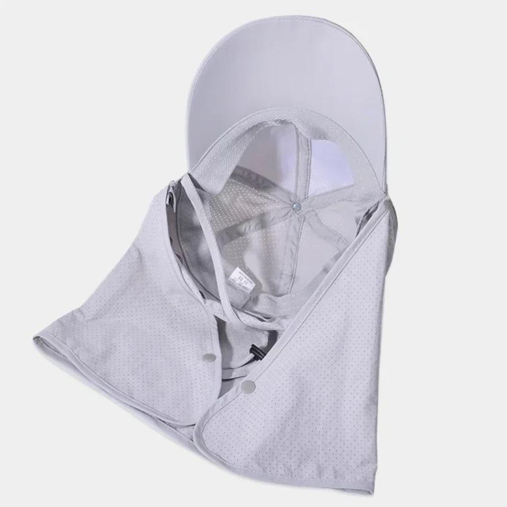 Mesh Sun-cream Bucket Hat Face Mask Summer Cover Face Cap Fashion Outdoor Fishing Cap  Hiking