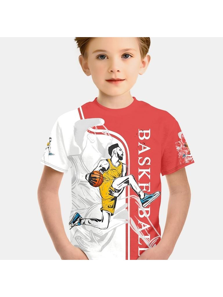 Summer Taekwondo 3D Print Kids Boys Clothes Casual Short Sleeve Children T-Shirt Clothes Stylish Outdoors
