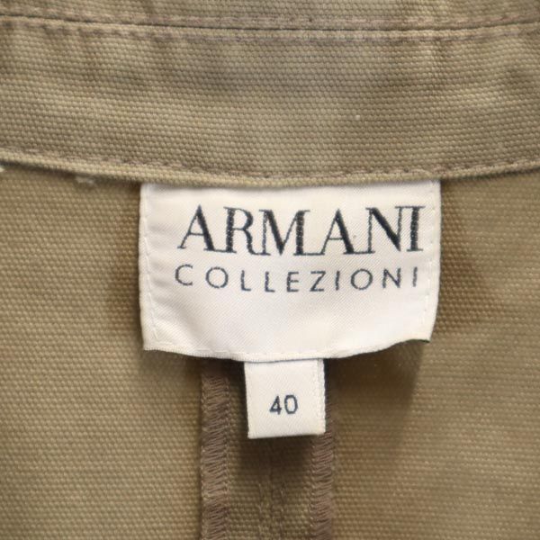 ARMANI COLLEZIONI Military jacket 40 Brown Women Used