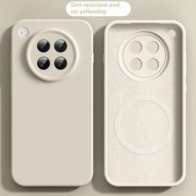 For Oppo Find X8s 5G Magnetic Case Precise Cutouts Liquid Silicone+PC Phone Cover